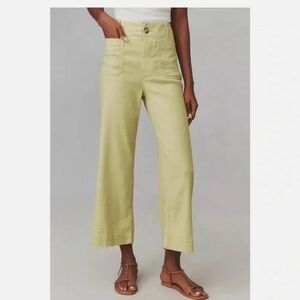 The Colette Magic Fabric Crop Wide-Leg Pants by Maeve
